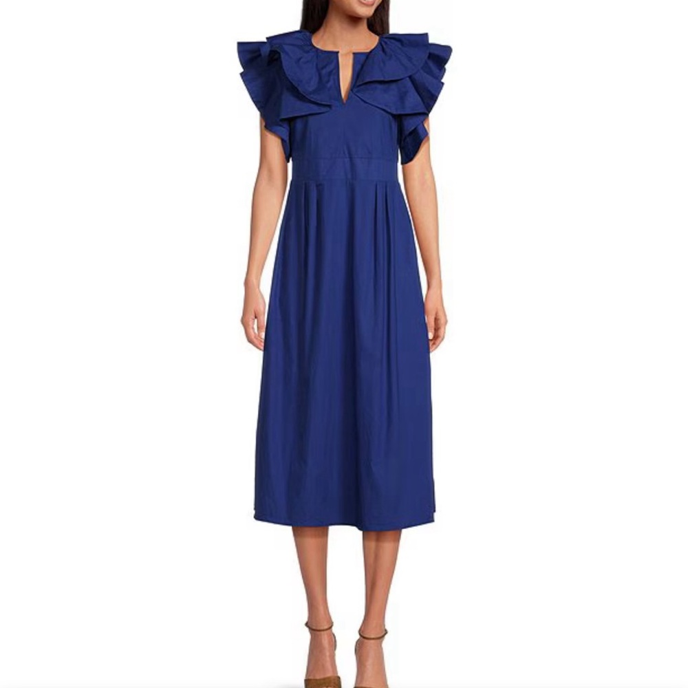 Sugar Lips blue dress only worn once. A line. Size xl. Freshly dry cleaned.